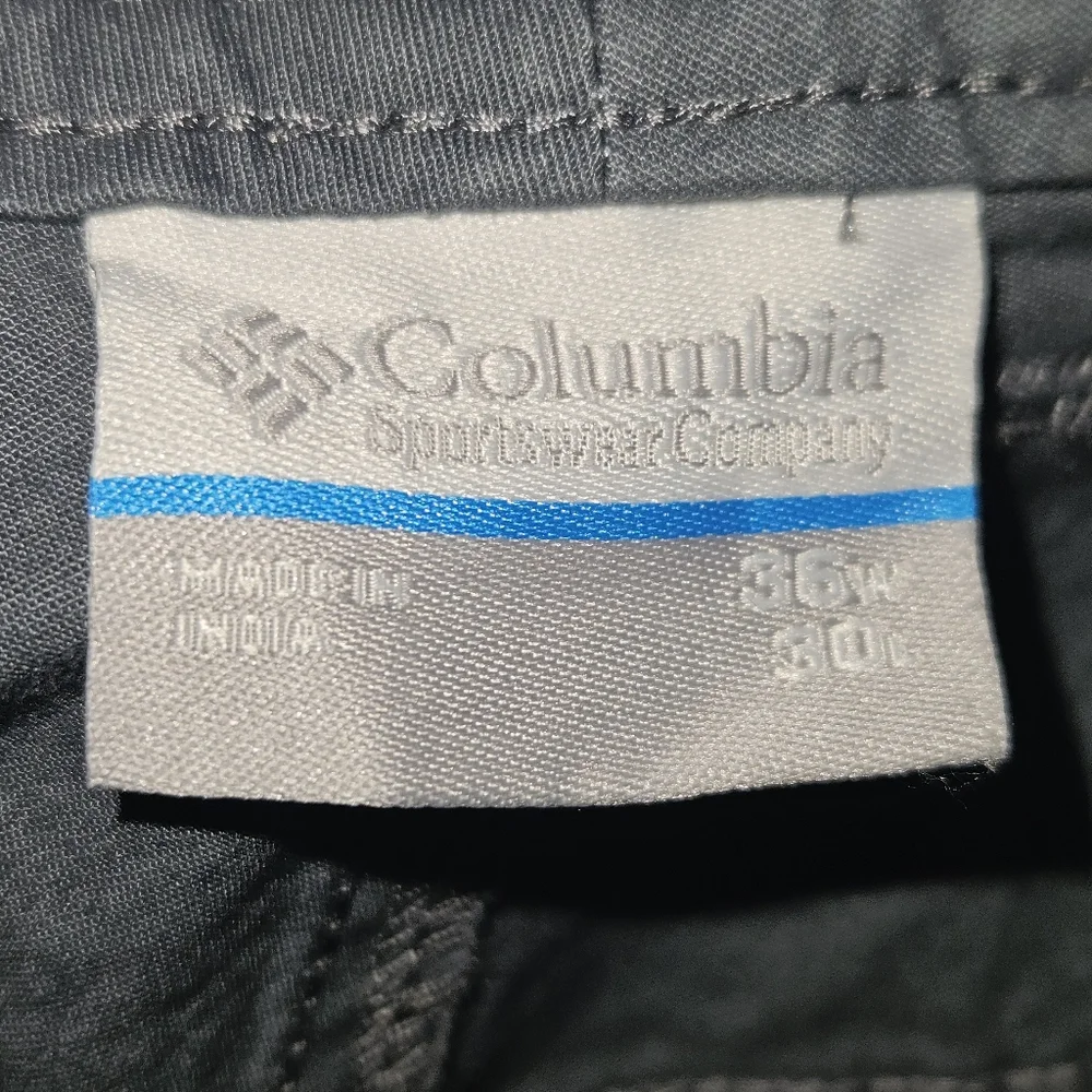 Columbia‎ Regular Fit Mens Pants 36x30 Grey - Picture 4 of 7